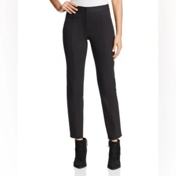 Tory Burch Cream Vanner Slim Trousers - Picture 5 of 5